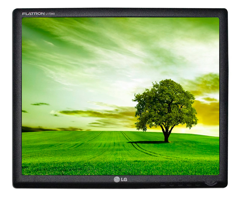 LG used οθόνη L1734S LCD, 17