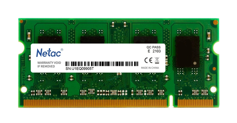 NETAC μνήμη DDR3L SODIMM NTBSD3N16SP-04, 4GB, 1600MHz, CL11