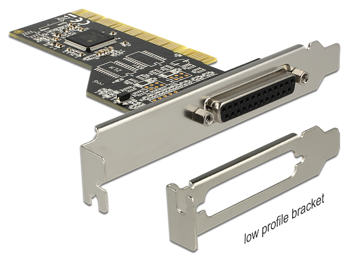 DELOCK Κάρτα Επέκτασης PCI σε Παράλληλη θύρα DB25 Female