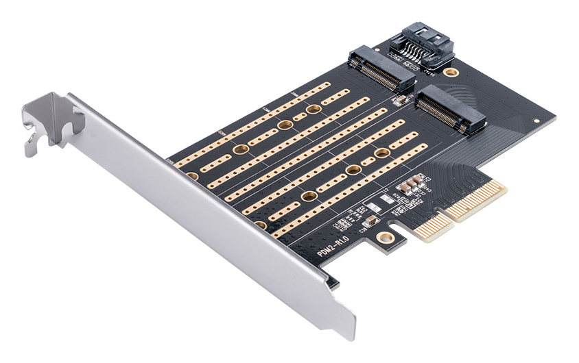 ORICO κάρτα επέκτασης PCI-e x4 σε NVMe M.2 M-key/B-Key PDM2