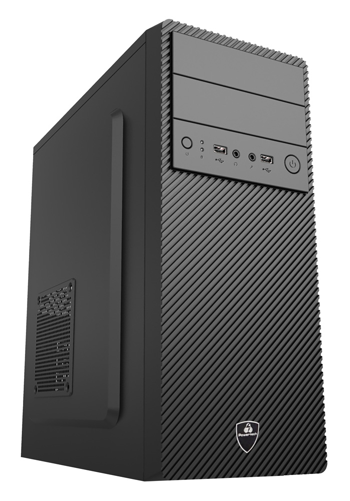 POWERTECH PC Case PT-787, USB 3.0, με PSU 500W