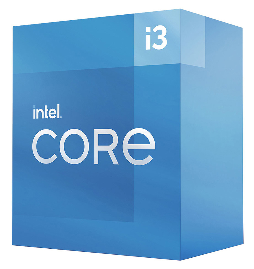 INTEL CPU Core i3-12100F, 4 Cores, 3.30GHz, 12MB Cache, LGA1700