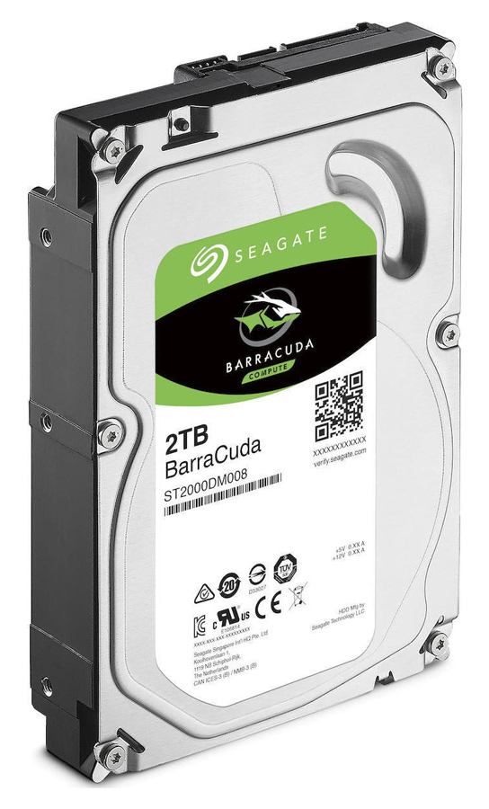 SEAGATE Σκληρός Δίσκος Barracuda ST2000DM008, 2TB, 256MB, 7200RPM, 3.5