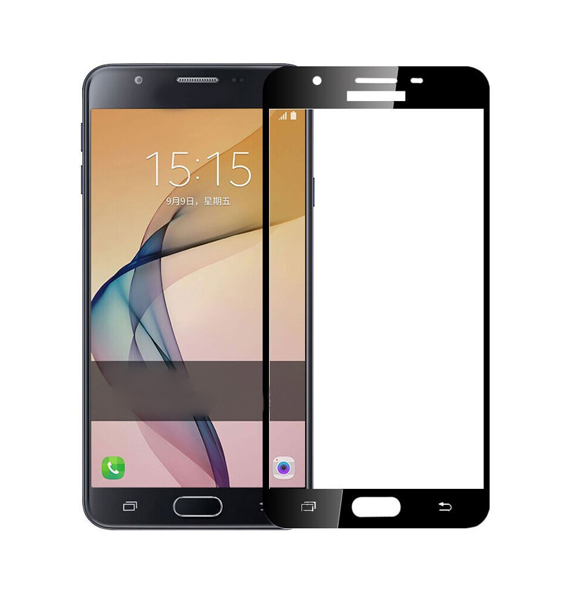 POWERTECH Tempered Glass 3D Full Face για Samsung J2 Pro 2018, Black