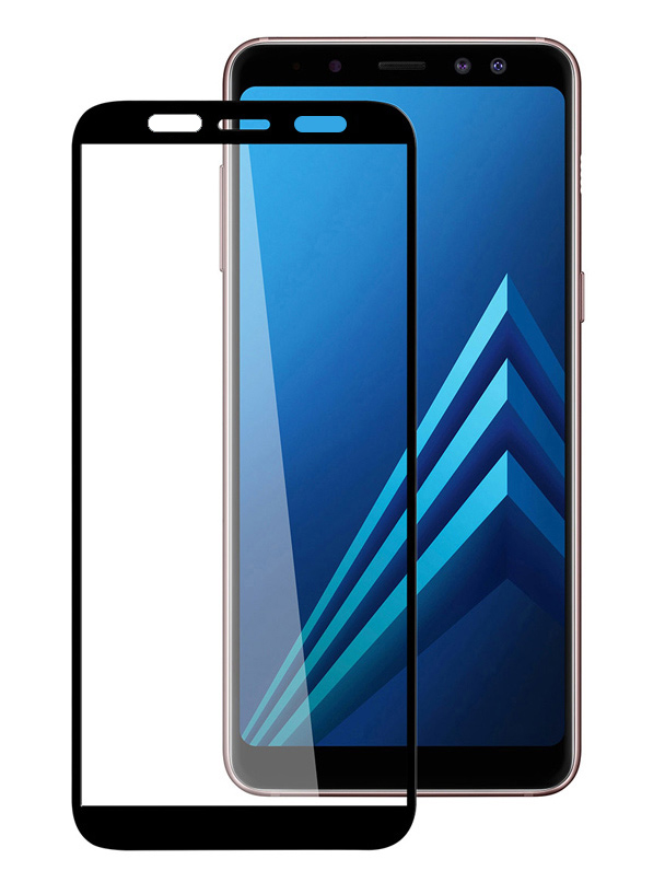 POWERTECH Tempered Glass 5D Full Glue για Samsung A6 Plus 2018, Black