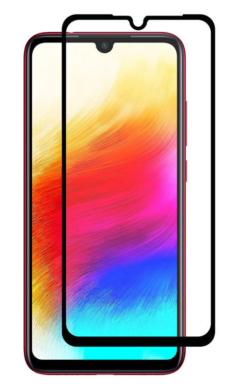 POWERTECH Tempered Glass 5D Full Glue για Xiaomi Redmi 7, Black