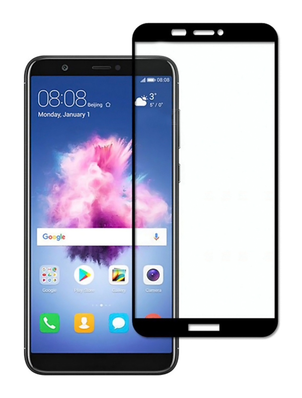 POWERTECH Tempered Glass 5D για Huawei Y5p, full glue, μαύρο