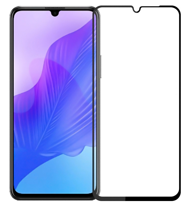 POWERTECH Tempered Glass 5D, full glue, Huawei Enjoy 20 Pro 2020, μαύρο