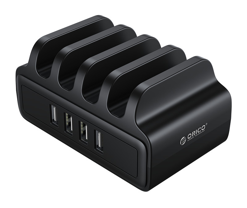 ORICO USB σταθμός φόρτισης DUK-4P, 4x USB, 30W, μαύρος