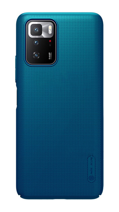 NILLKIN θήκη Super Frosted Shield για Xiaomi Redmi Note 10 Pro 5G, μπλε