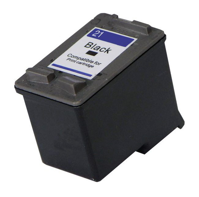 Συμβατό Inkjet για HP No 21XL, Black