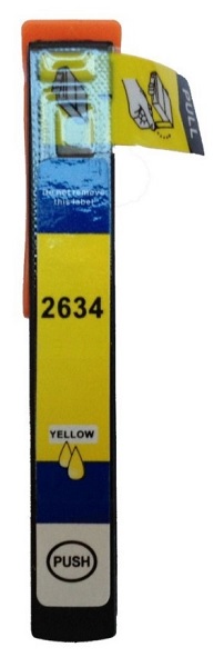 Συμβατό Inkjet μελάνι για Epson - T2634, YELLOW