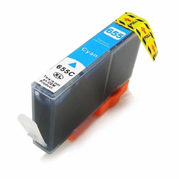 Συμβατό Inkjet για HP, 655, 14.6ml, Cyan