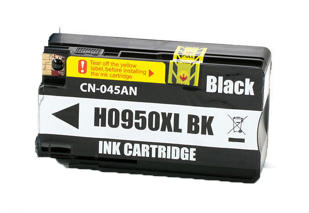 Συμβατό Inkjet για HP, 950 XL, 73ml, Black