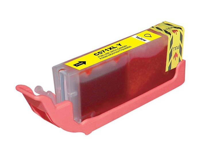 Συμβατό Inkjet για CANON, 571 XL, 12.2ml, Yellow