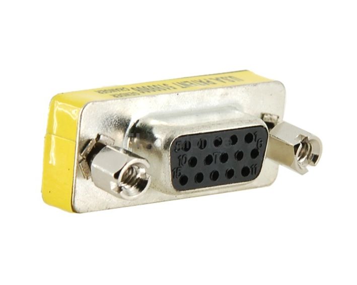 POWERTECH Adapter VGA 15pin θηλυκό σε VGA 15pin θηλυκό CAB-G005