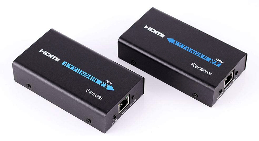 POWERTECH HDMI Video Extender CAB-H115, UTP cat5/6e έως 60m, Full HD, 3D