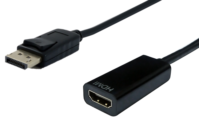 POWERTECH αντάπτορας DisplayPort σε HDMI PTH-032, 4K, μαύρο