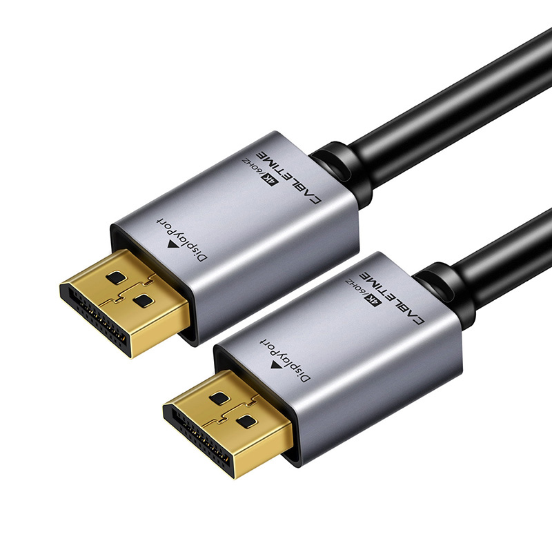 CABLETIME καλώδιο Displayport 1.2v AV585, 4K, 5m, μαύρο