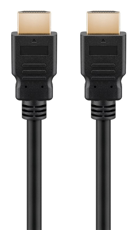 GOOBAY καλώδιο HDMI με Ethernet 51821, HDR, 30AWG, 4K, 3m, μαύρο