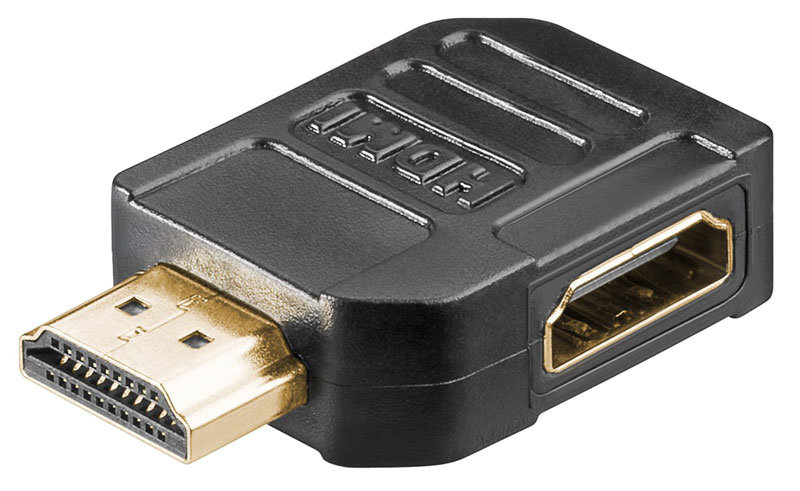 GOOBAY αντάπτορας HDMI θηλυκό σε αρσενικό 51725, 270°, 4K, μαύρος