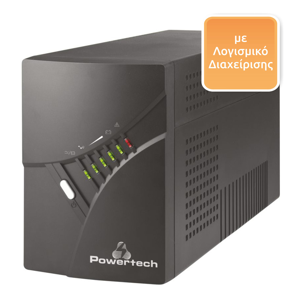 POWERTECH UPS Line Interactive, 2000VA/1200W