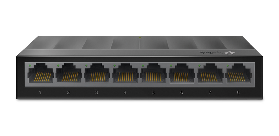 TP-LINK desktop switch LiteWave LS1008G, 8-port 10/100/1000Mbps, Ver 3.0