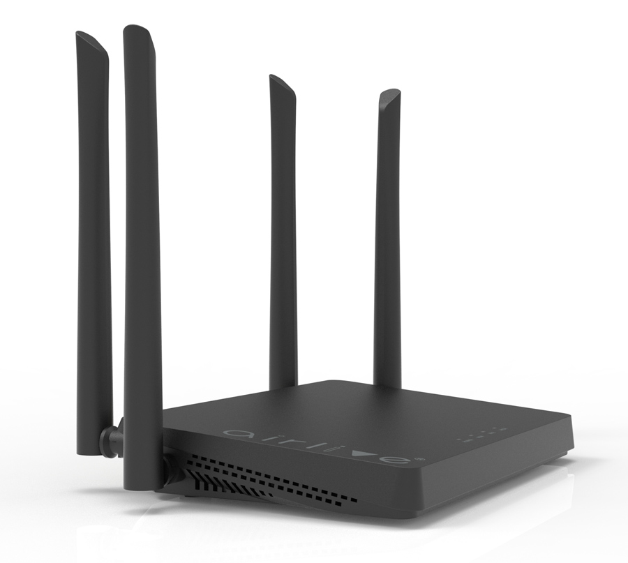 AIRLIVE mesh router W6184QAX, Wi-Fi 6, 1800Mbps AX1800, 4x Gigabit ports