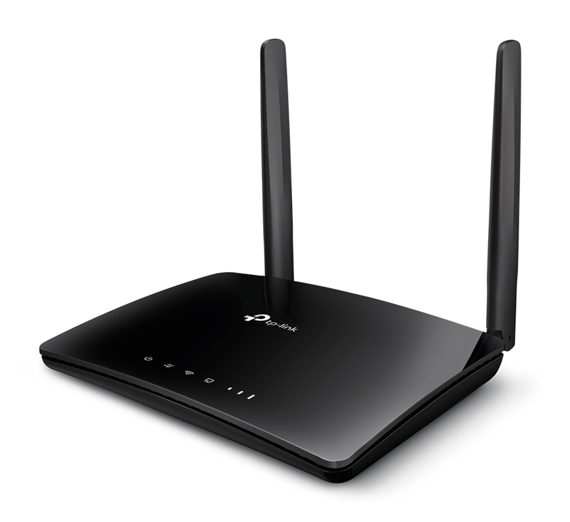 TP-LINK router Archer MR200, 4G LTE, Wi-Fi 750Mbps AC750, Ver. 5.2