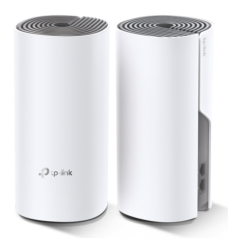 TP-LINK Home Mesh Wi-Fi System DECO E4, AC1200, 2τμχ, Ver. 2.0