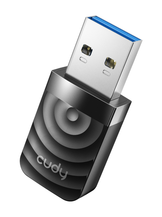 CUDY ασύρματος USB αντάπτορας WU1300S, AC1300 1300Mbps, dual band Wi-Fi