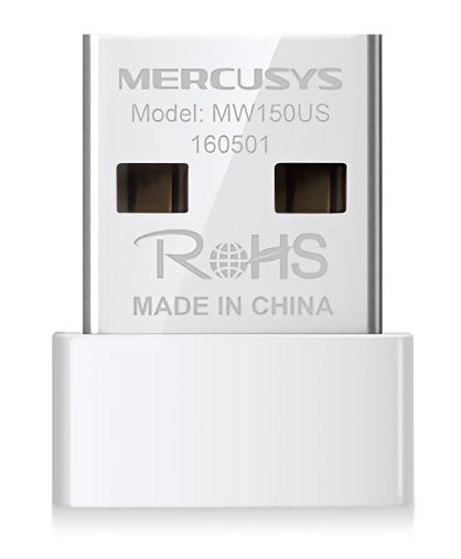 MERCUSYS Wireless Nano USB Adapter MW150US, 150Mbps, Ver. 2