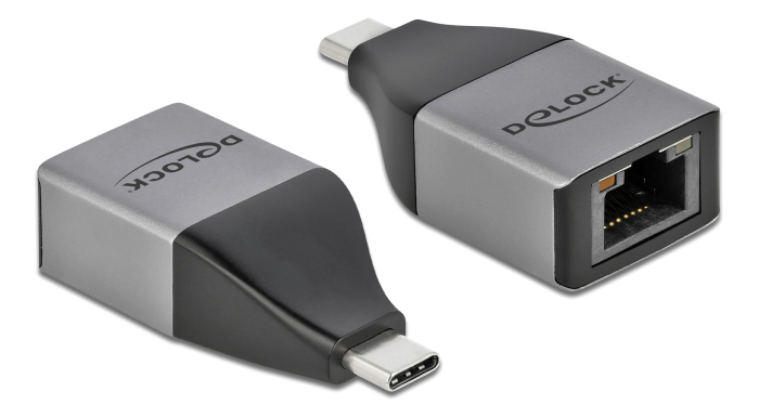 DELOCK αντάπτορας USB 3.2 Gen 1 Type-C σε RJ45 64118, 1000Mbps