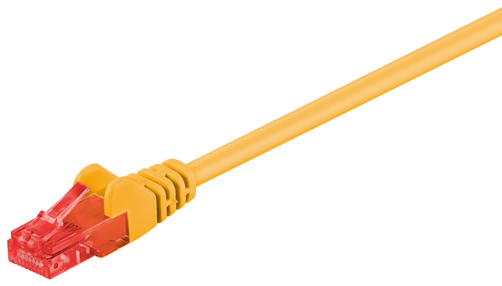 GΟOBAY καλώδιο UTP Cat 6 68443, CCA, 24AWG, PVC, 10m, κίτρινο