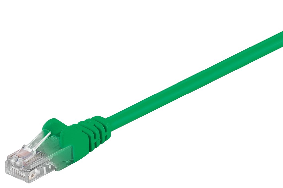 GΟOBAY καλώδιο UTP Cat 5e 68348, CCA, 27AWG, PVC, 10m, πράσινο