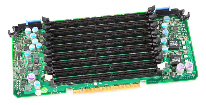 DELL used PowerEdge R900 Memory Board, 8x DIMM