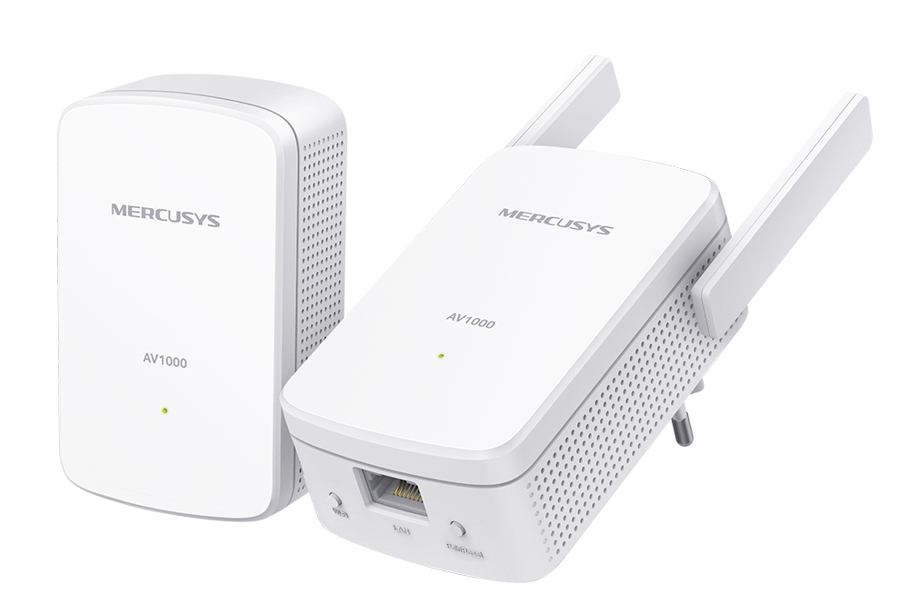 MERCUSYS Powerline Extender MP510 Kit, AV1000 Gigabit, WiFi, Ver: 1.0