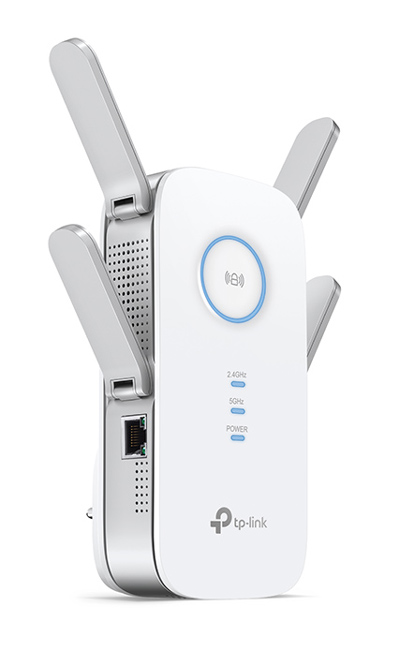 TP-LINK WiFi range extender RE650, dual-band, AC2600, Ver. 1.0