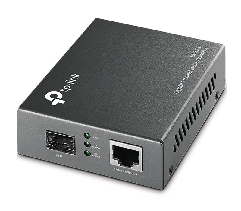 TP-LINK Gigabit SFP Media Converter MC220L, Ver. 4.20