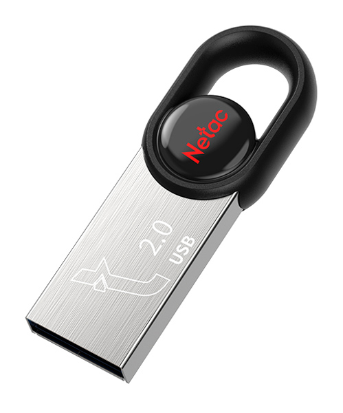 NETAC USB Flash Drive UM2, 32GB, USB 2.0, μαύρο