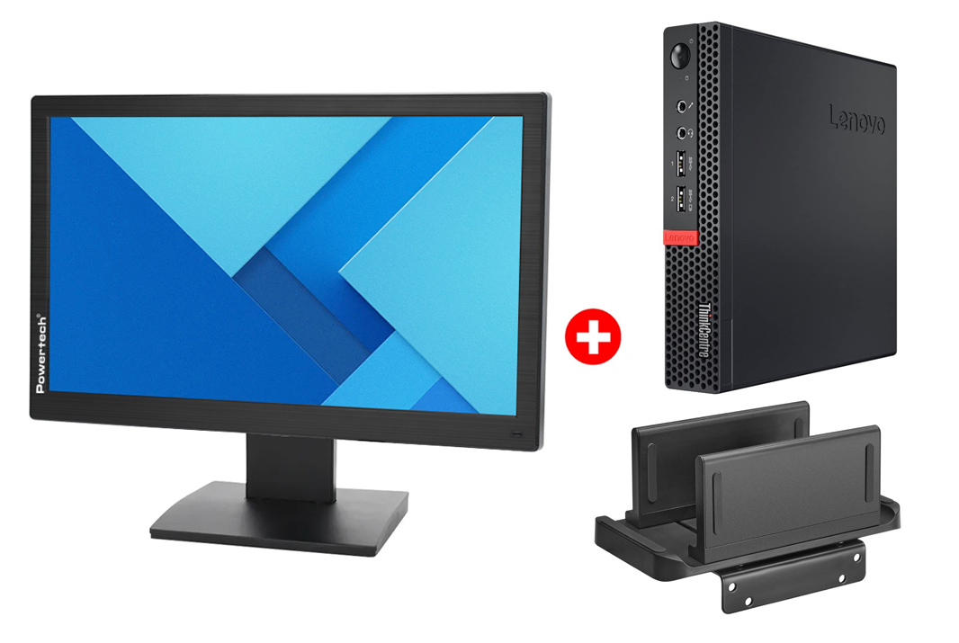 LENOVO PC ThinkCentre M910q Refurbished Grade A Repainted, οθόνη αφής 15.6