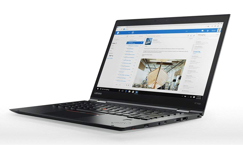 LENOVO Laptop X1 Yoga 2nd Gen, Refurbished Grade B, i7-7600U, 16/512GB M.2, 14