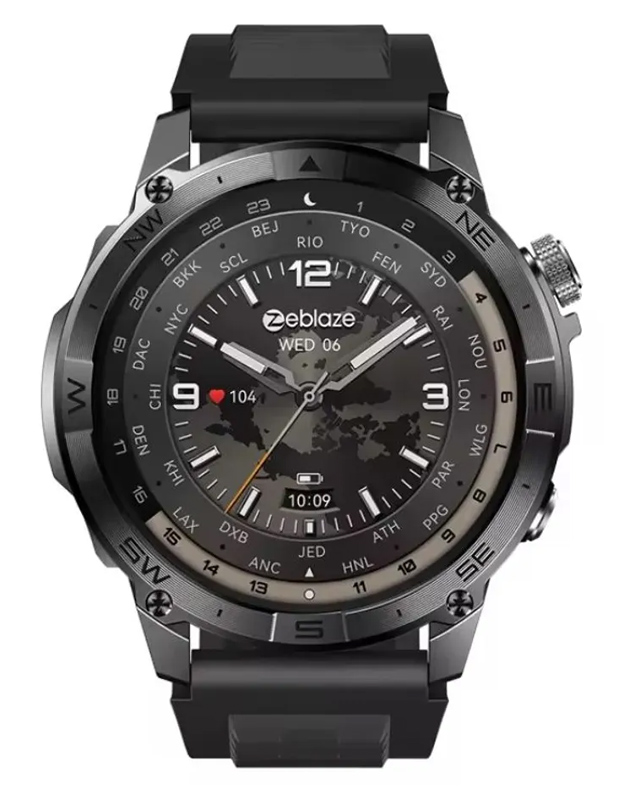 ZEBLAZE smartwatch Stratos 2 Plus, heart rate, 1.43