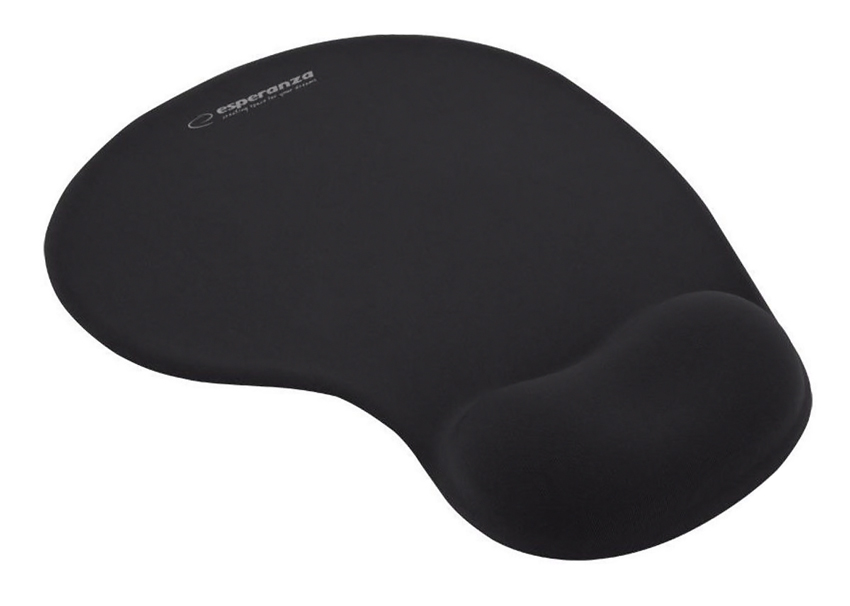 ESPERANZA gel mouse pad EA137K, 230x190x20mm, μαύρο