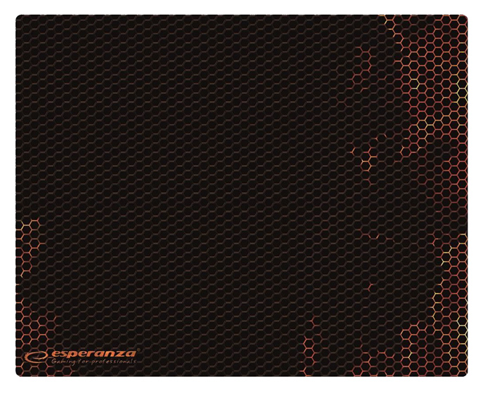 ESPERANZA gaming mouse pad Flame EGP103R, 400x300x3mm, μαύρο-κόκκινο