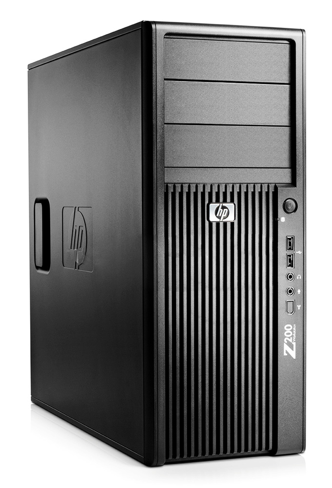 HP PC Z200 Tower, i7-860, 4GB, 500GB HDD, DVD, Nvidia NVS 300, REF SQR